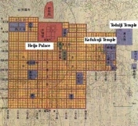Plan de l'antique Nara