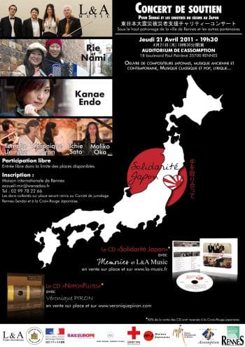 Rennes - Concert de soutien pour Sendai