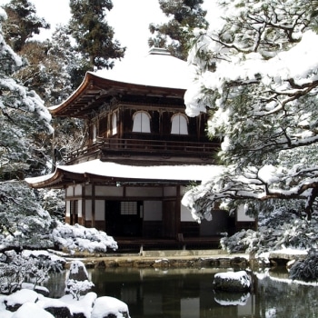 ginkakuji-temple-kyoto-japon Kyoto - Ginkaku-ji: le pavillon dargent
