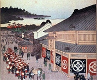 Tokyo pendant la période Edo Tokyo pendant la période Edo