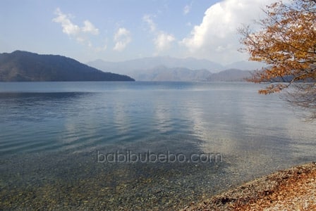 Le lac Chuzenji à Nikko, Japon