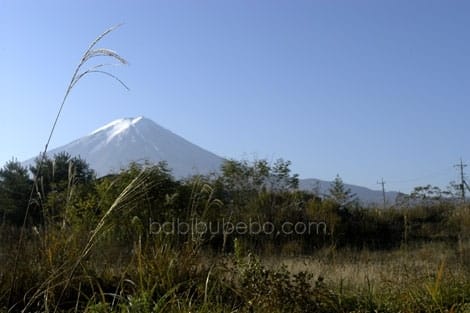 Le mont Fuji, Japon