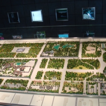 Plan du palais impérial, Kyoto, Japon