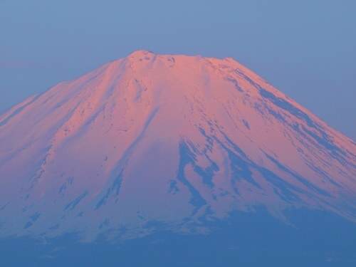 Mont Fuji au lever du soleil