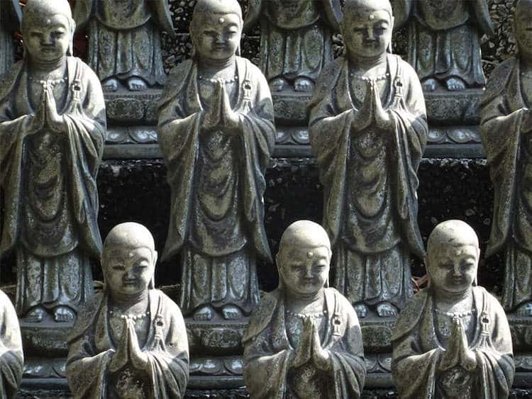 Statues du temple Onzan-ji (N°18)