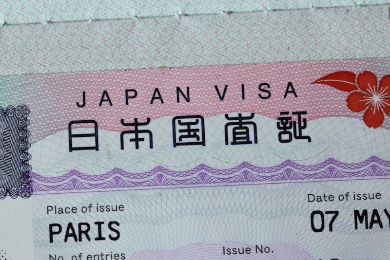 Visa japonais