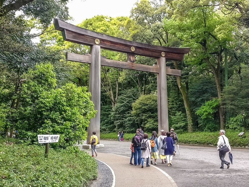 Entrée du sanctuaire Meiji