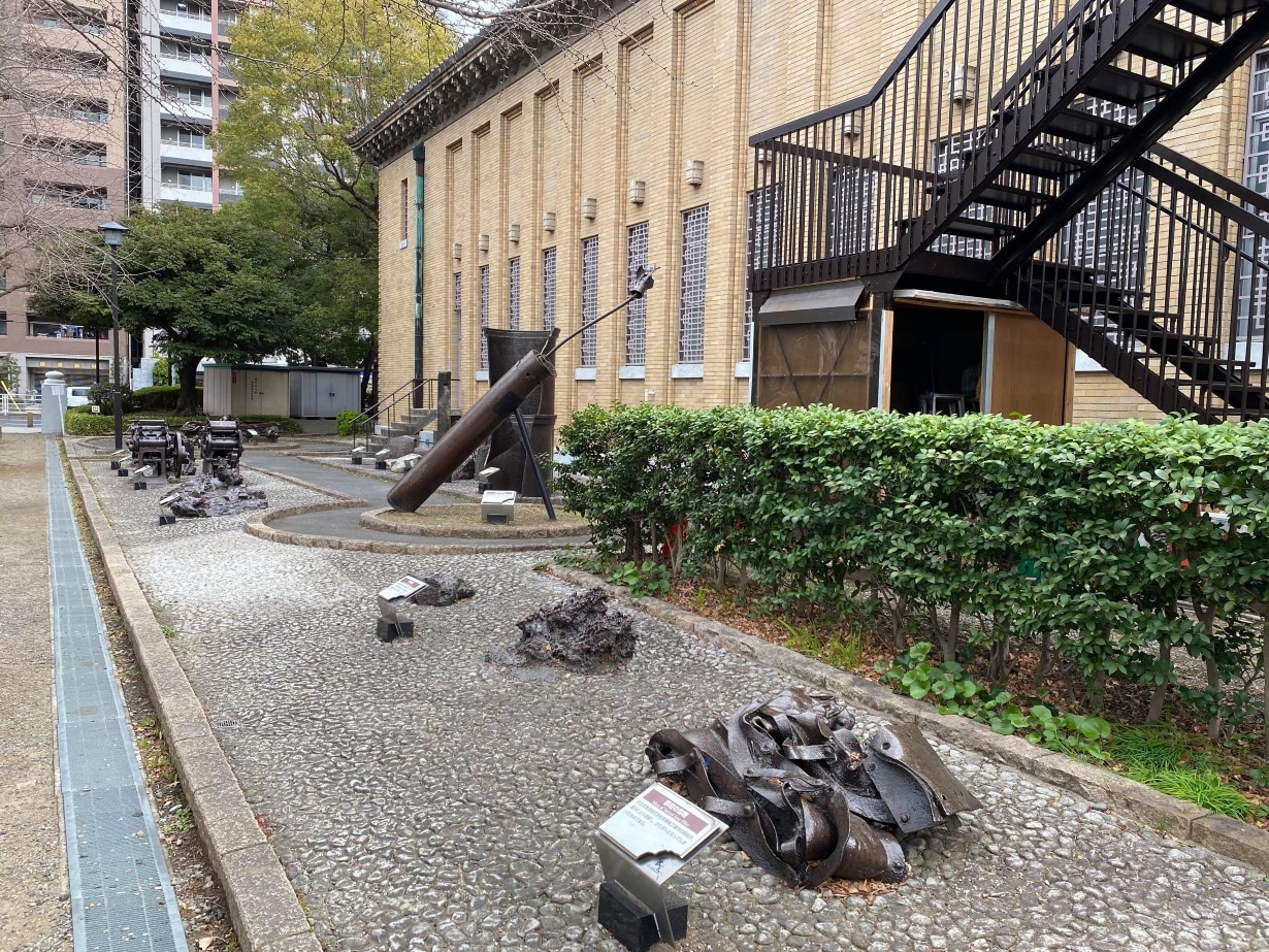 Galerie ouverte d’objets ayant été endommagés par le Grand Tremblement de Terre du Kanto de 1923.